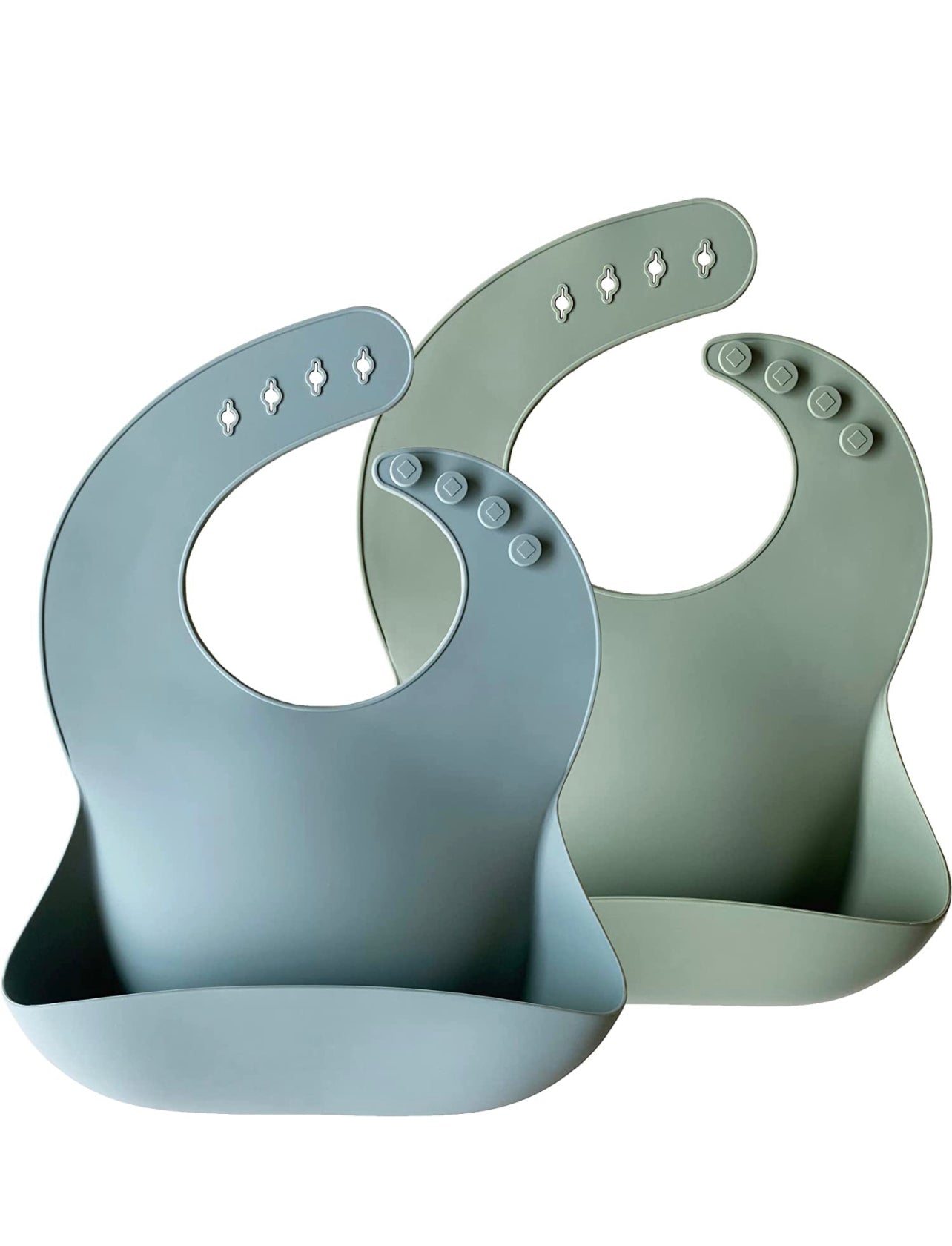 Silicone Baby Bibs (2 Pack)